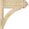 Ekena Millwork Thorton Rough Sawn Arts and Crafts Outlooker, Douglas Fir, 8"W x 22"D x 22"H OUT08X22X22THR03RDF - alternate 4